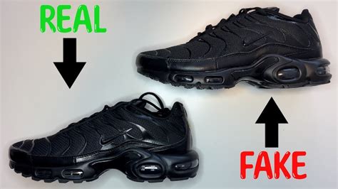 fake all black nike tns|where are real nikes made.